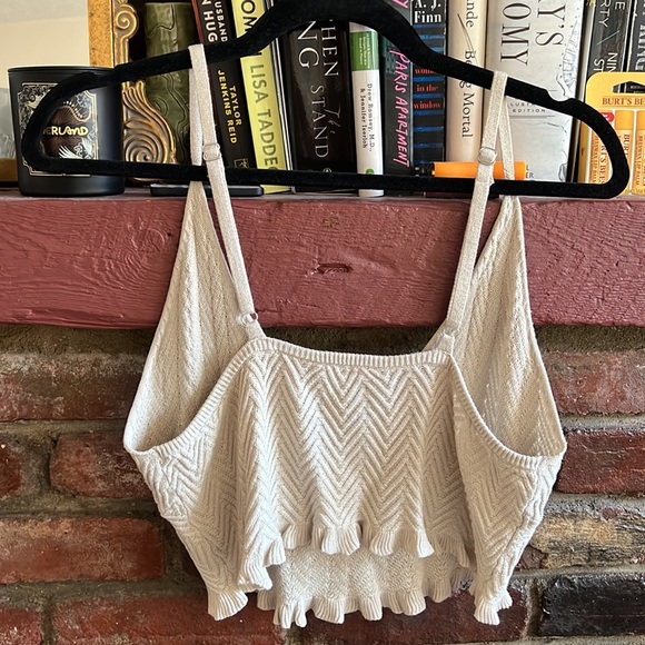 Free People Knit Cropped Tank - Picture 2 of 4